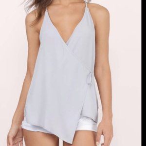 Tobi front tie tank top